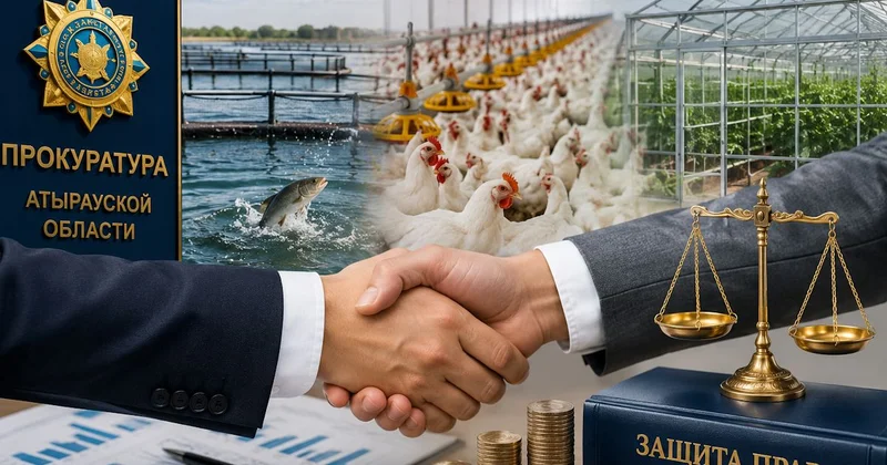 Атырауда прокуратура инвестордың құқығын қорғап, кәсіп жолға қойылды