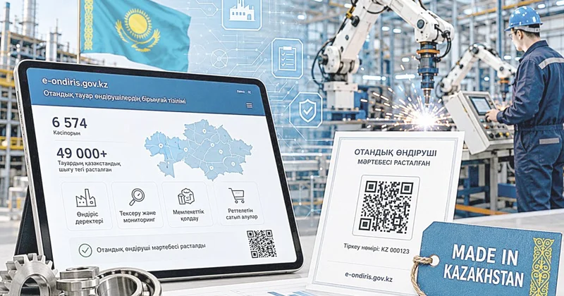 Бірыңғай тізілім: Отандық өндірушілердің ісі оңға басады