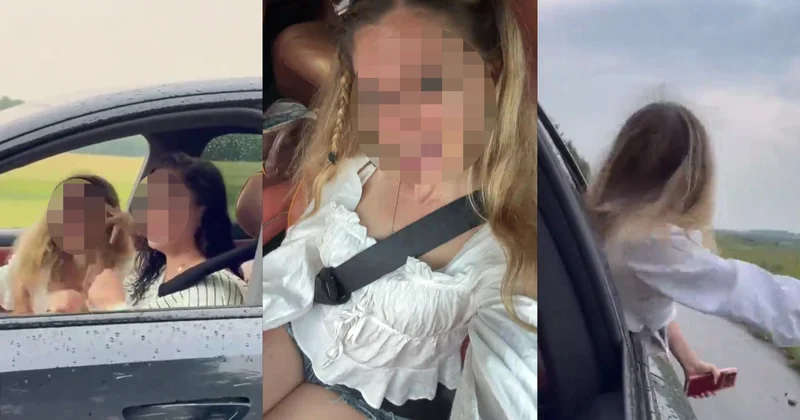 “Мама Люба, давай“ көлікте клип түсіргені үшін блогер қыздарға айыппұл салынды
