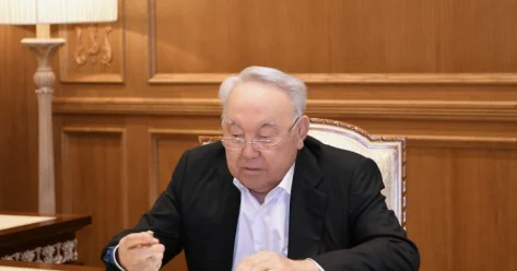 Нурсултан Назарбаев проголосовал на дому