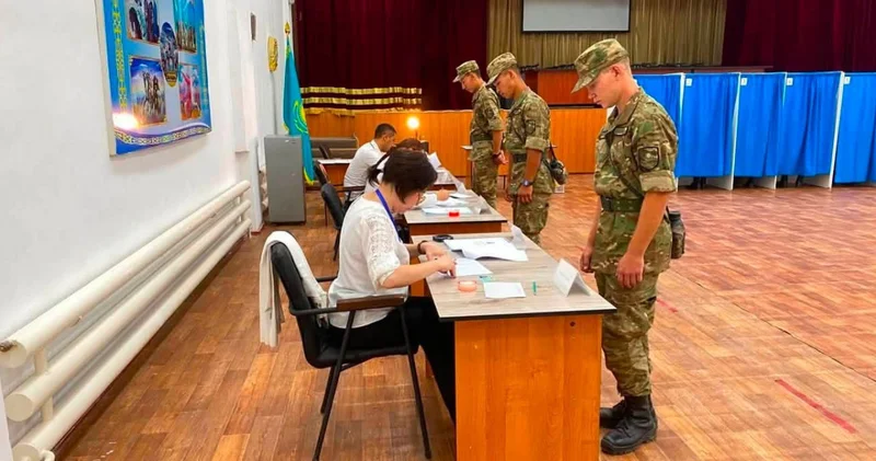 Қызылордада 6 учаскеде дауыс беру таңғы 6 да басталды