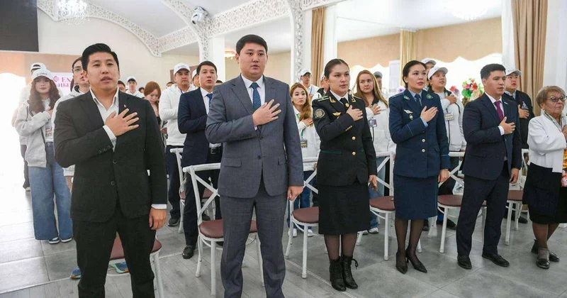 Республиканский слет рабочей молодежи состоялся в Алматинской области