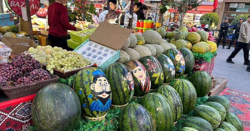 Сердце торговли базар в Урумчи