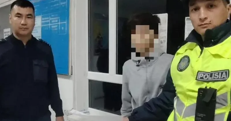 Қызылорда полицейлері жоғалған жасөспірімді тапты