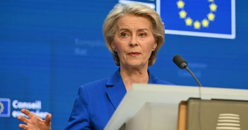 Урсула фон дер Ляйен покинула заседание Европарламента после критики из за Украины (видео)