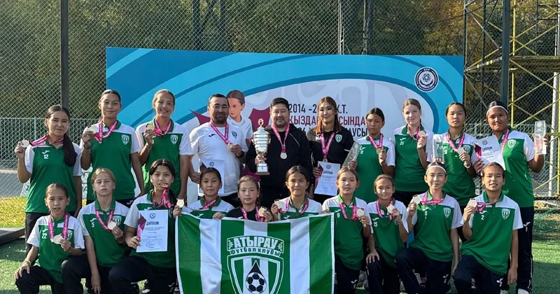 Атыраулық футболшы қыздар алғаш рет U13 Қазақстан чемпионы атанды