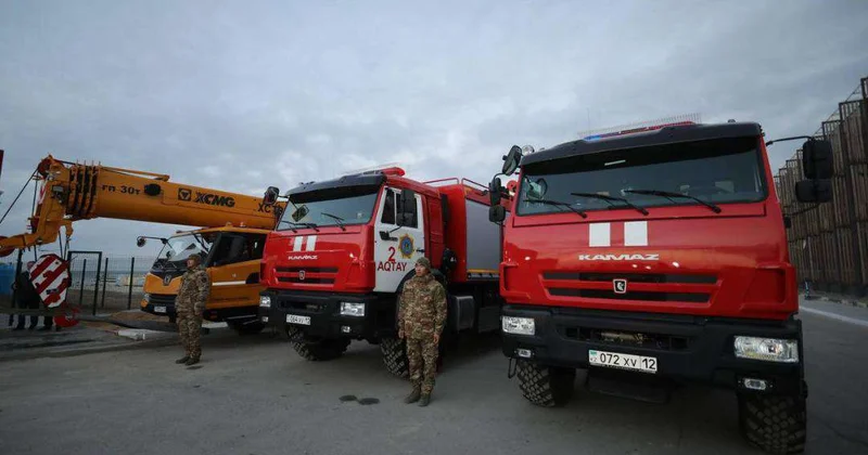 В Мангистау открылись три новых пожарных центра