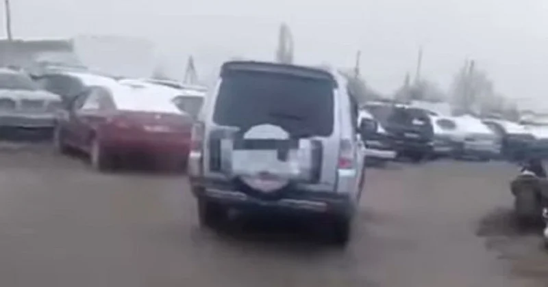 Лихача с 43 нарушениями остановили в Таразе и забрали внедорожник