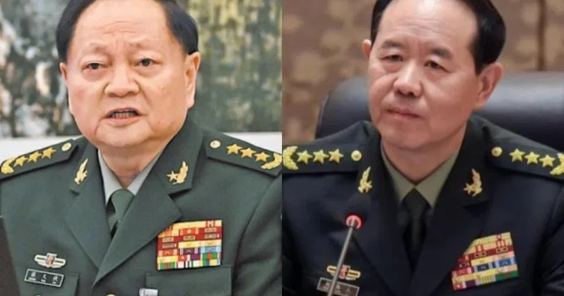 ҚХР әскерінің жоғары шенді генералдарының үстінен іс қозғалды