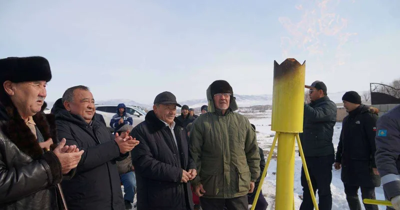 Жулдыз подключили к природному газу