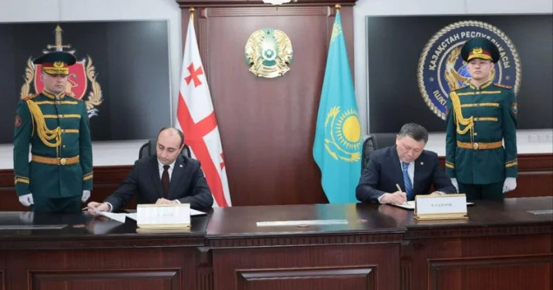 Выдача преступников, мошенничество, незаконная миграция: МВД Казахстана и Грузии договорились о сотрудничестве