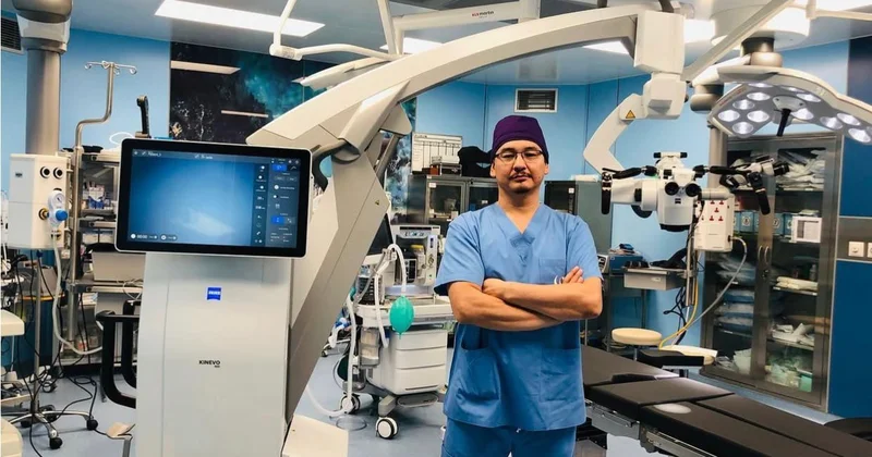 Нейрохирургиядағы тың ізденіс