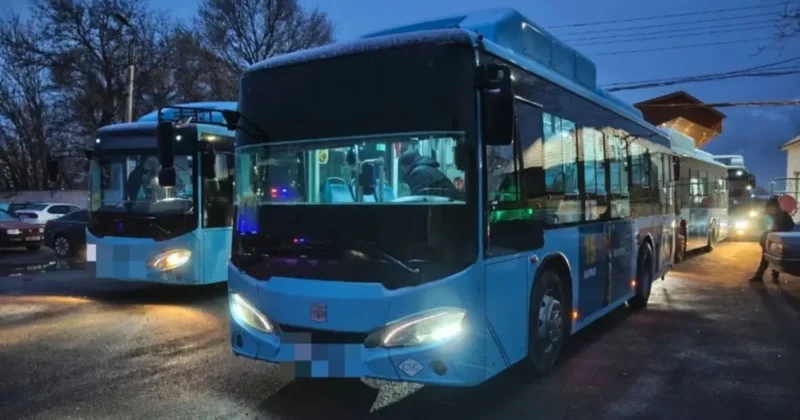 Водителя автобуса с незаконными лежачими местами наказали в Жамбылской области