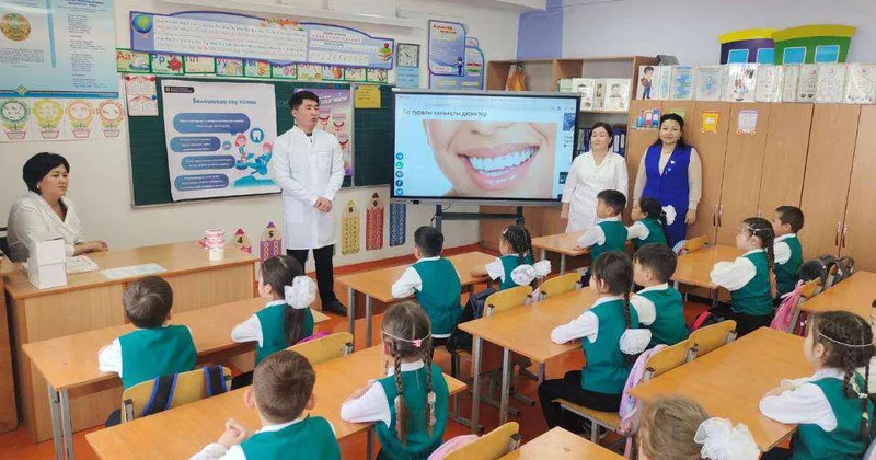 Сыше 60 тыс детей прошли профилактику стоматологических заболеваний Минздрав