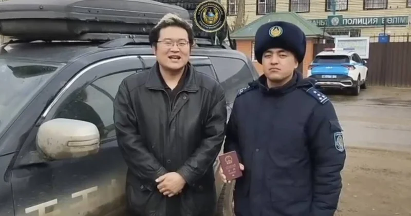 Ақтөбелік полицей қиын жағдайға тап болған шетелдік азаматқа көмектесті (видео)