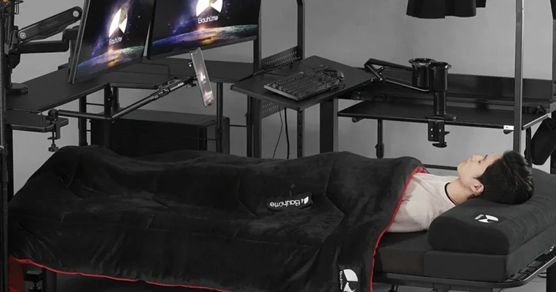 Жапонияда геймерлерге арналған арнайы төсек жасалды