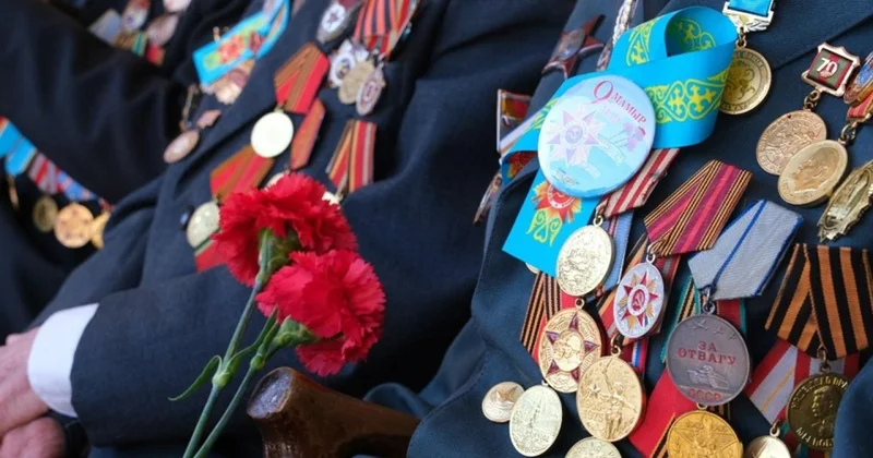 Қостанайда соғыс ардагерлеріне 5 миллион теңгеден аударылды