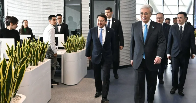 Токаев посетил Международный центр искусственного интеллекта Alem.ai