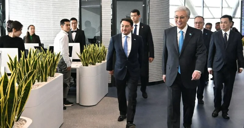 Тоқаев Alem.ai халықаралық жасанды интеллект орталығына барды