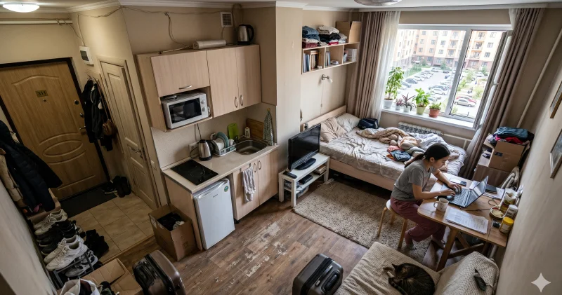 Қазақстандағы шағын пәтерлер нарығы. Неге құрылыс салушылар “мини“ форматқа көшіп жатыр?