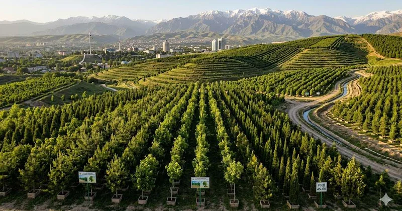 В Таджикистане посадят 2 миллиарда деревьев до 2040 года