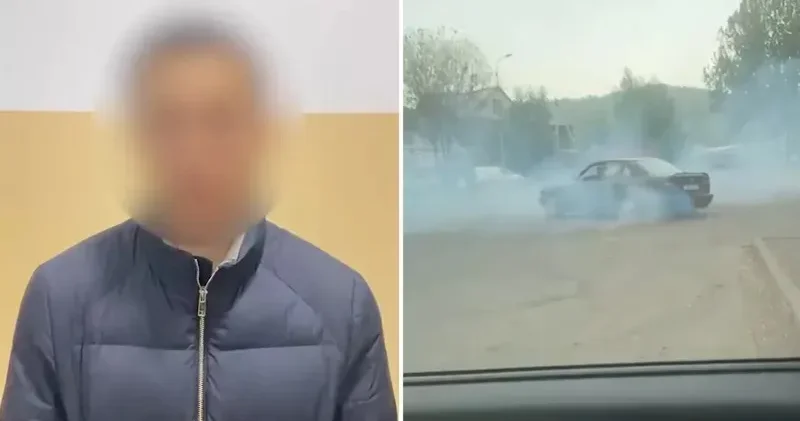 Алматыда дрифт жасаған жүргізуші көлігінен айырылып, қамауға алынды