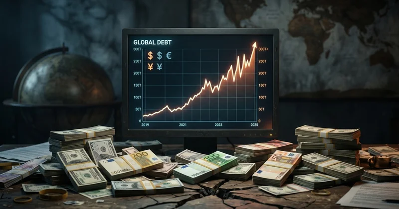 Алмақтың да салмағы бар : Cыртқы қарыздың көбеюі жаһандық дағдарысқа әкеле ме