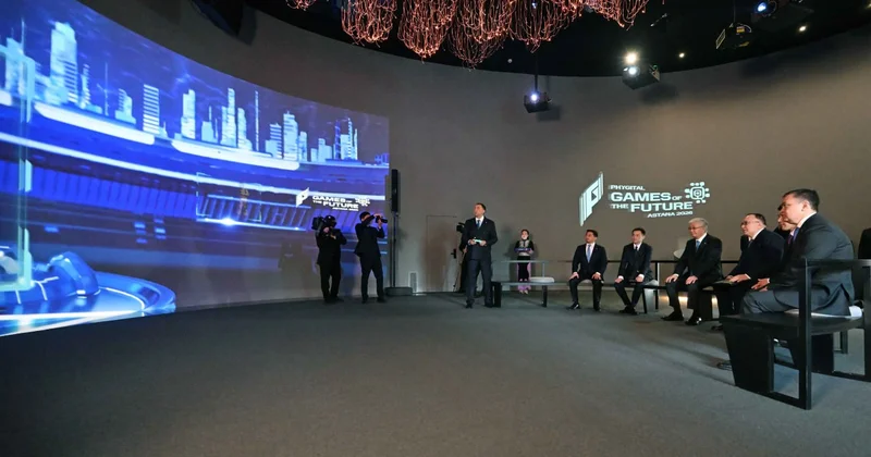 Глава государства дал старт обратному отсчету до международного турнира Игры будущего Астана 2026