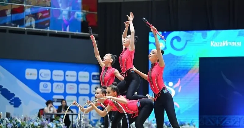Қазақстан көркем гимнастикадан Азия чемпионатында күміс медаль иеленді
