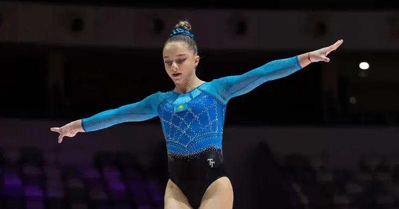 Гимнаст Эвелина Ежова Ташкенттегі Challenge Cup турнирінде топ жарды