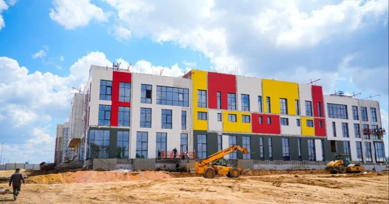 Более десятка новых школ откроют к началу учебного года в Астане