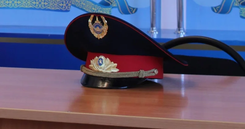 Высокопоставленный полицейский попал под следствие в Шымкенте