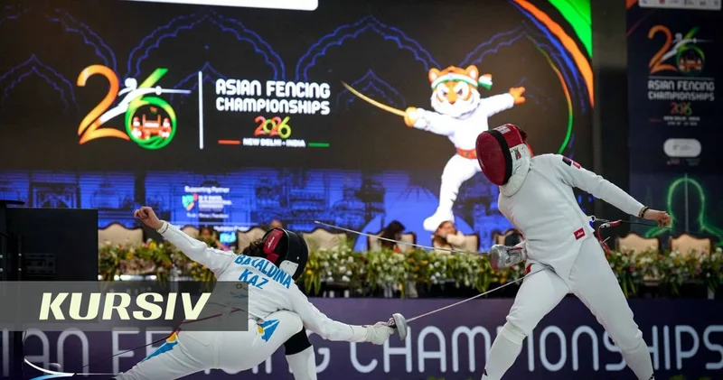 Казахстанские шпажистки выиграла бронзу чемпионата Азии 2026