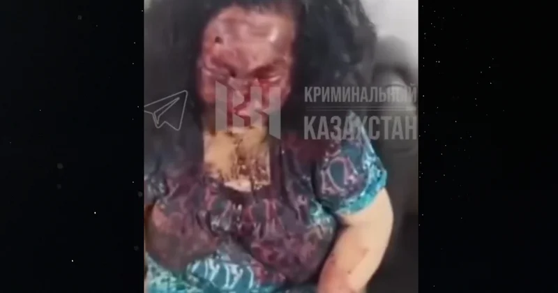 Неизвестные проникли в дом, связали и избили жительницу Туркестанской области. Видео