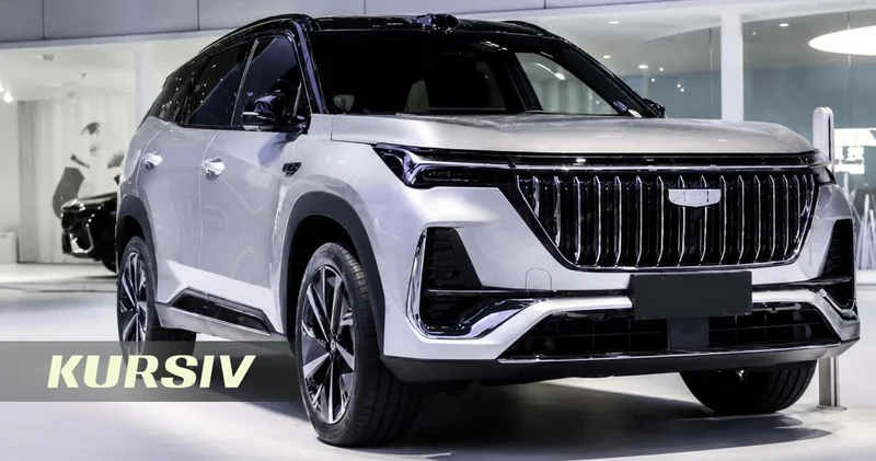 Новый Geely Atlas получил 313 сил и гибрид без розетки