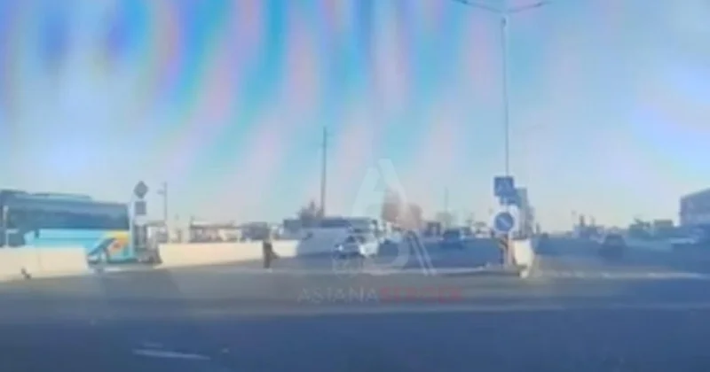Пешехода насмерть сбили на шоссе Алаш в Астане: водителя Lexus поместили в СИЗО (видео)