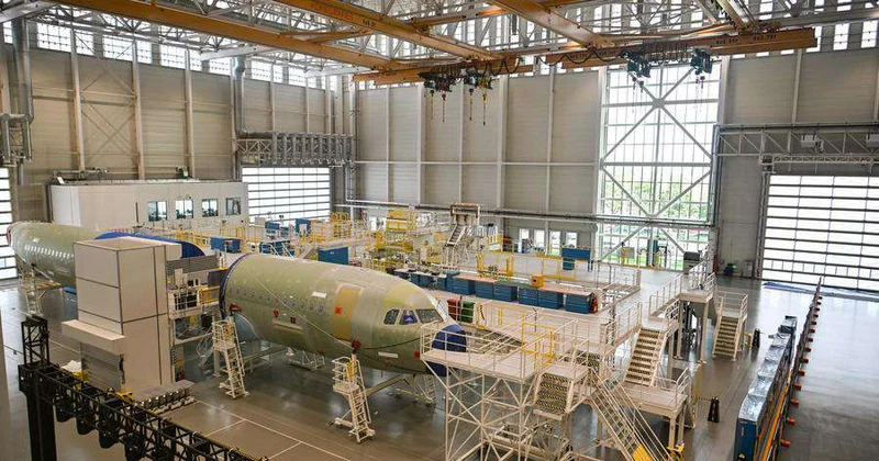 Airbus запустила новую линию окончательной сборки в Китае
