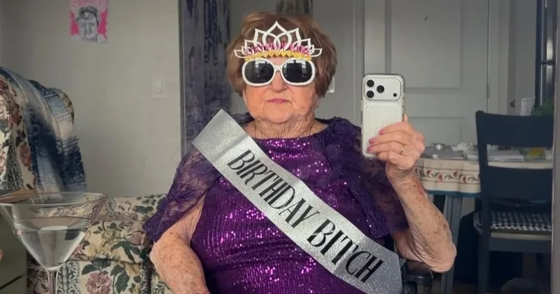 96 летняя бабушка собрала 15 миллионов подписчиков в TikTok