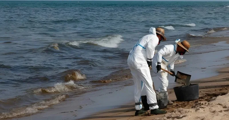 В ОАЭ закрывают пляжи из за разлива нефти