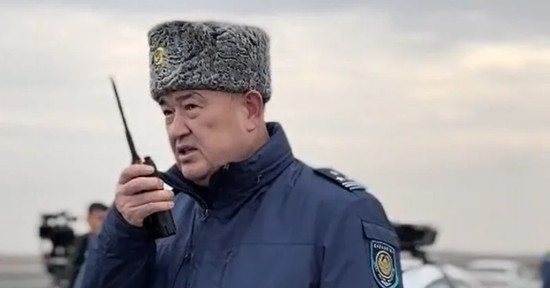 Начальник полиции Алматинской области лично искал нарушения на дорогах