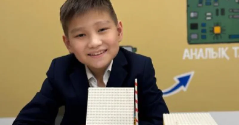 В Астане пятиклассник разработал умный шлагбаум для школ и дворов