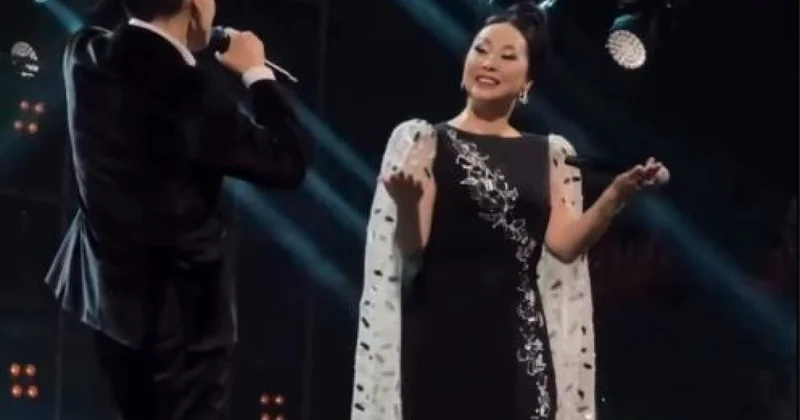 Кыдырали Болманов посвятил романтичное послание Каракат Абильдиной (ВИДЕО)