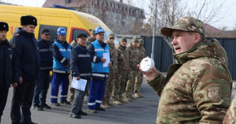Алматыда өрт қауіпсіздігі күшейтілді: жеке үйлерге құтқару датчиктері орнатылып жатыр