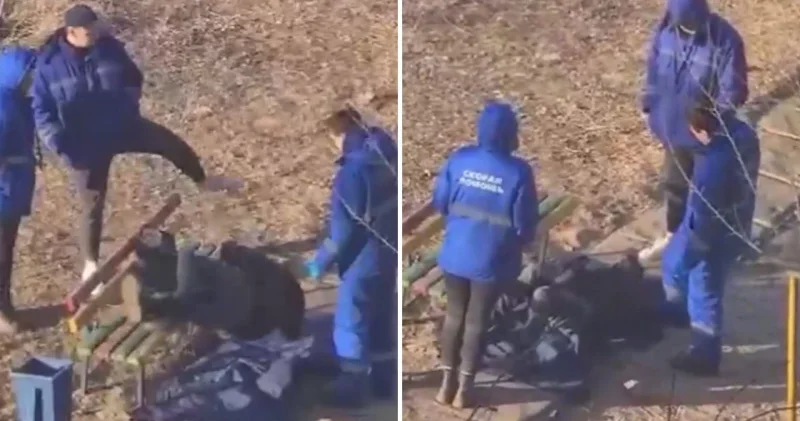 “Жедел жәрдем қызметкерлері науқасты тепкен“: Қазнетте даулы видео тарады