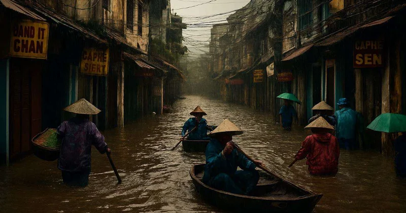 Около ста человек стали жертвами мощного наводнения во Вьетнаме