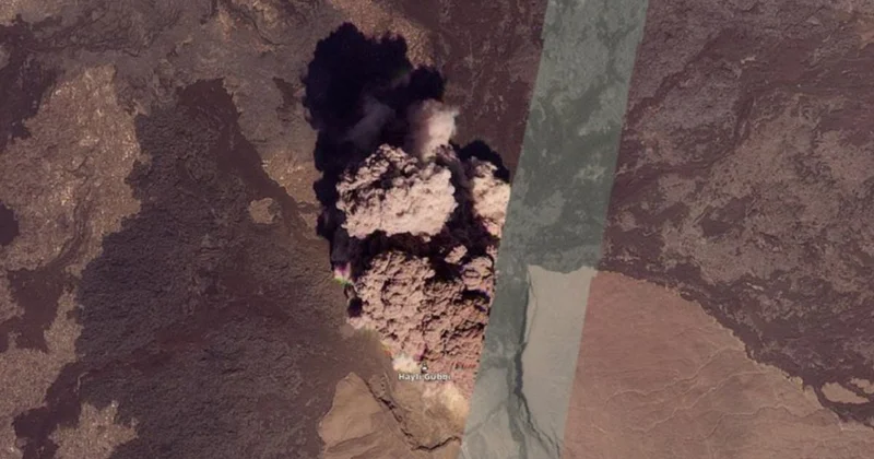Извержение вулкана, спавшего более десяти тысяч лет, произошло в Африке (видео)
