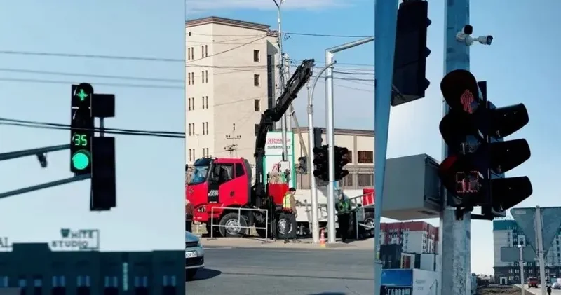 Астанада бағдаршамдардың жұмыс режимі өзгертілді