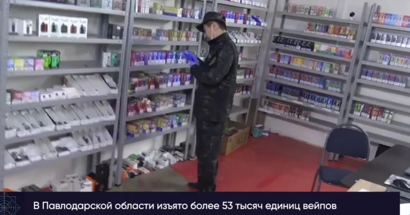 Павлодарда вейп сатумен айналысқан ұйымдасқан қылмыстық топ әшкереленді