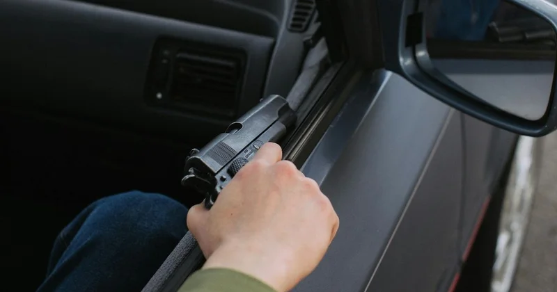 Изъятый пистолет пропал с капота авто: приговор вынесли в Караганде