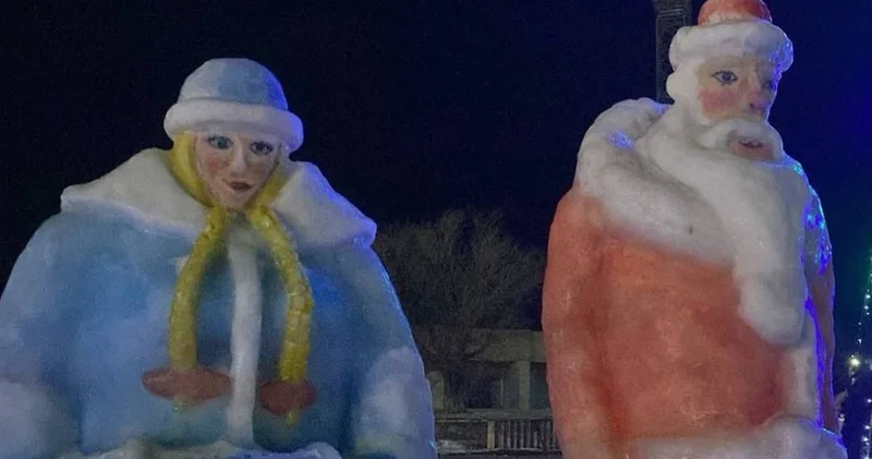 Степногорсктегі жаңажылдық қалашық көпшіліктің наразылығын тудырды